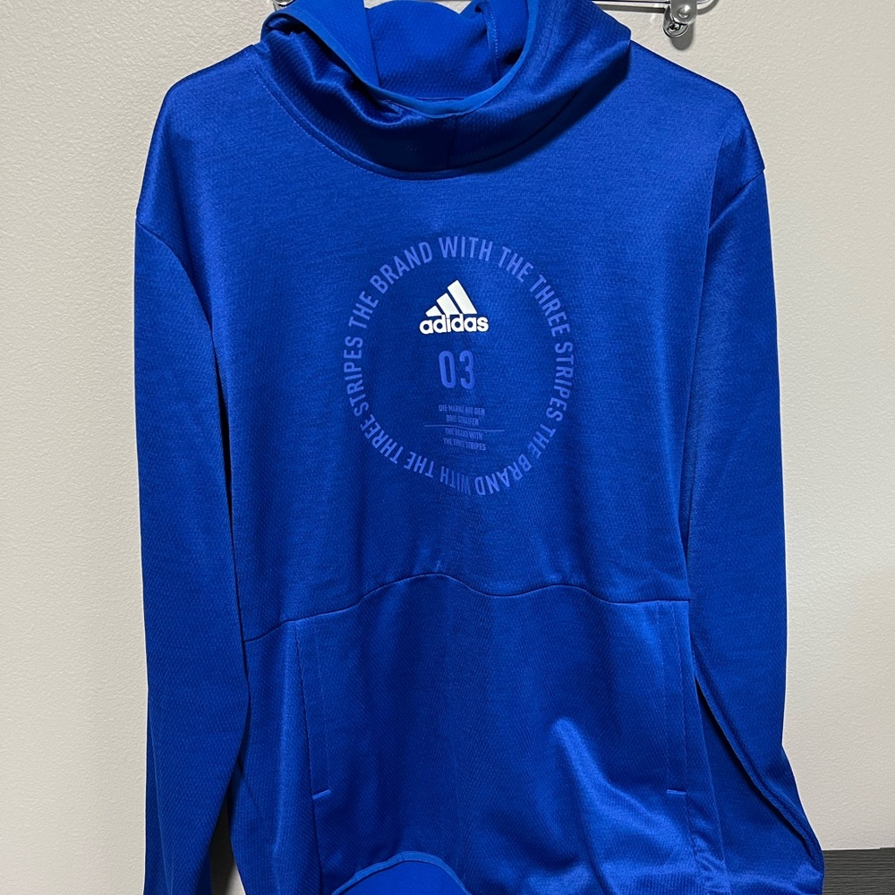 Adidas Blue Hoodie